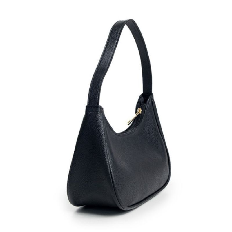 Borsa a tracolla baguette di alta qualità, borsa hobo carina, mini pochette con cerniera_voghion.com