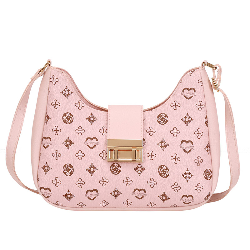 New Printed 2023 Women's Ladies Shoulder HOBO Underarm Bag_voghion.com