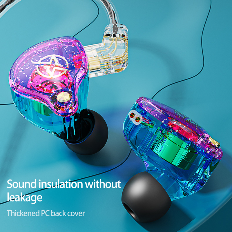 Headphone Dynamic Coil HiFi Waterproof Stereo Sound 3.5mm In-ear Wired Headset Phone Accessories_voghion.com