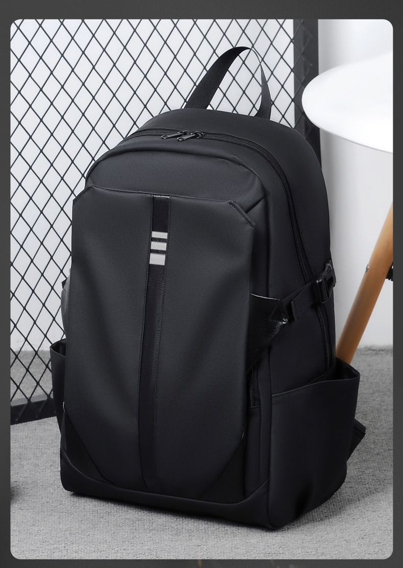 Backpack Casual Versatile Simple Large Capacity Student School Bag Business Commuter Travel Backpack_voghion.com