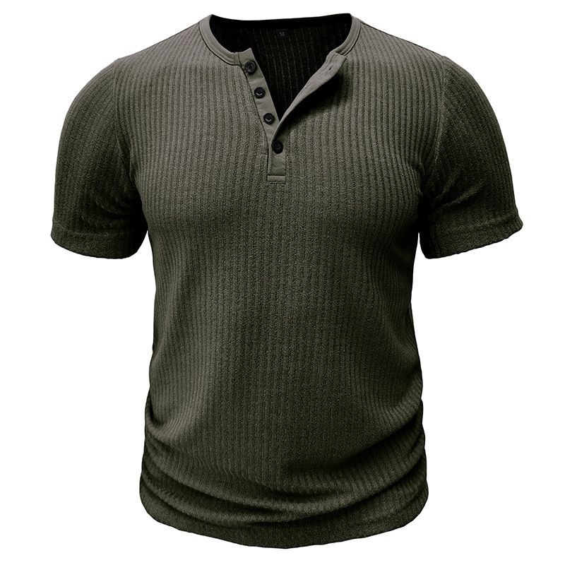 Men's Performance Compression T-Shirt – Muscle Fit Gym Shirt With Moisture-Wicking Fabric & Breathable Mesh For Workout & Athletic Wear_voghion.com