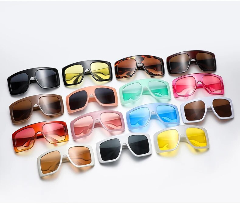 Nya Ankomster Överdimensionerade Punk Fyrkantiga Solglasögon Dam Y2K Unika Herr Trendiga Goggles Sport Solglasögon Märkesdesigner Nya Glasögon UV400_voghion.com