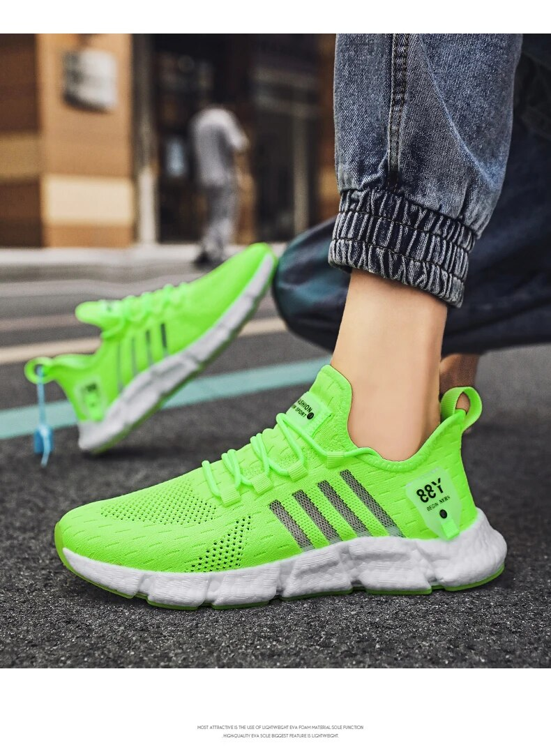 Moški superge za tek, hojo, na prostem, jesenski šport, priložnostne unisex mrežaste čevlje za ženske, poletje, lahke in mehke, plus velikost 45_voghion.com