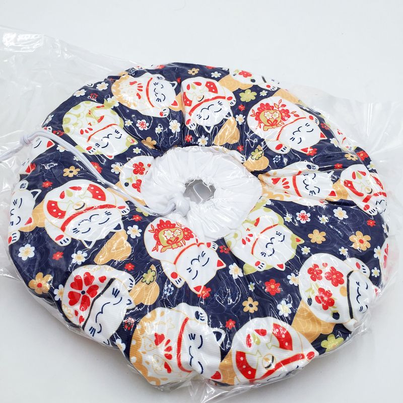 Waterproof Korean Version Double-Sided Pet Elizabethan Sweet Soft Cat Neck Protector Anti-Scratch Anti-Sweet Head Collar_voghion.com