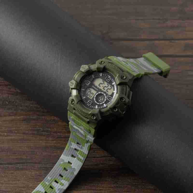 Orologio elettronico LED versatile e creativo, design di nicchia, orologio da polso con sveglia impermeabile_voghion.com