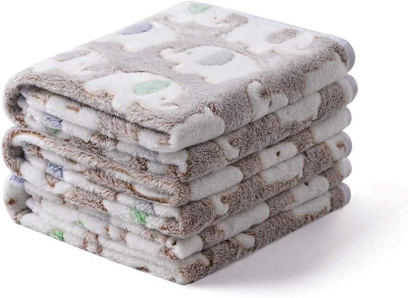 Pet Mat Bed Dog Blanket Coral Fleece Thickened_voghion.com