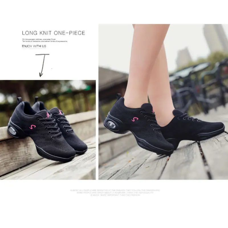 Scarpe da ballo jazz da donna, moderne, traspiranti, con suola morbida, per esercitarsi, da donna, sportive, Ddmysaturn_voghion.com