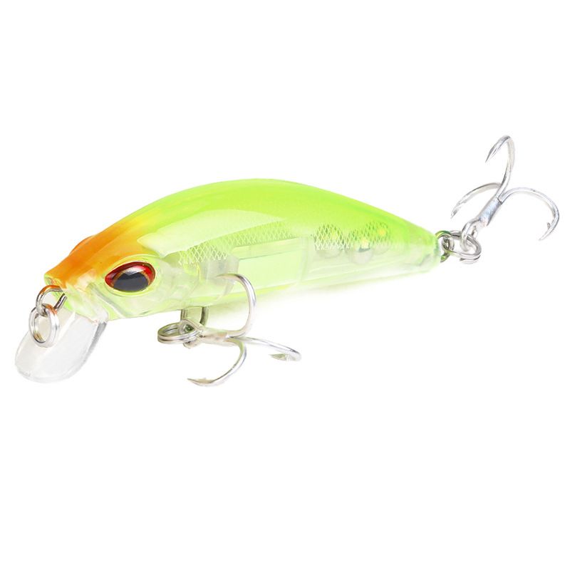 Lure Bait Cross Border Simulation Bait Cietā ēsma Gaismas Minnow ēsmas gredzens Pērlītes Blood Groove Trīs āķi Saldūdens jūras makšķerēšanas piederumi_voghion.com