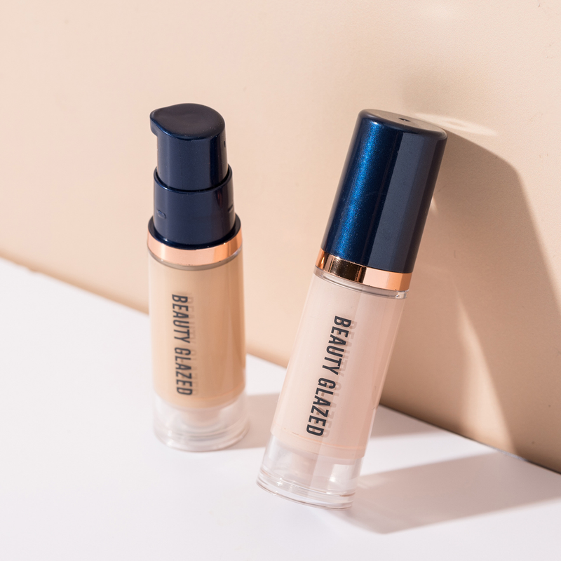 Vloeibare 6 ml gezichtsfoundation Volledige concealer Make-up Waterdichte basis Fleuren Whitening Cover Donkere kringen Mat_voghion.com
