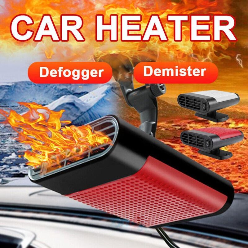 12v 500w Riscaldatore per auto Ventilatore caldo caldo veloce Aria per automobili Riscaldamento parabrezza Demister rapido Condizionatore Defr K8b8_voghion.com