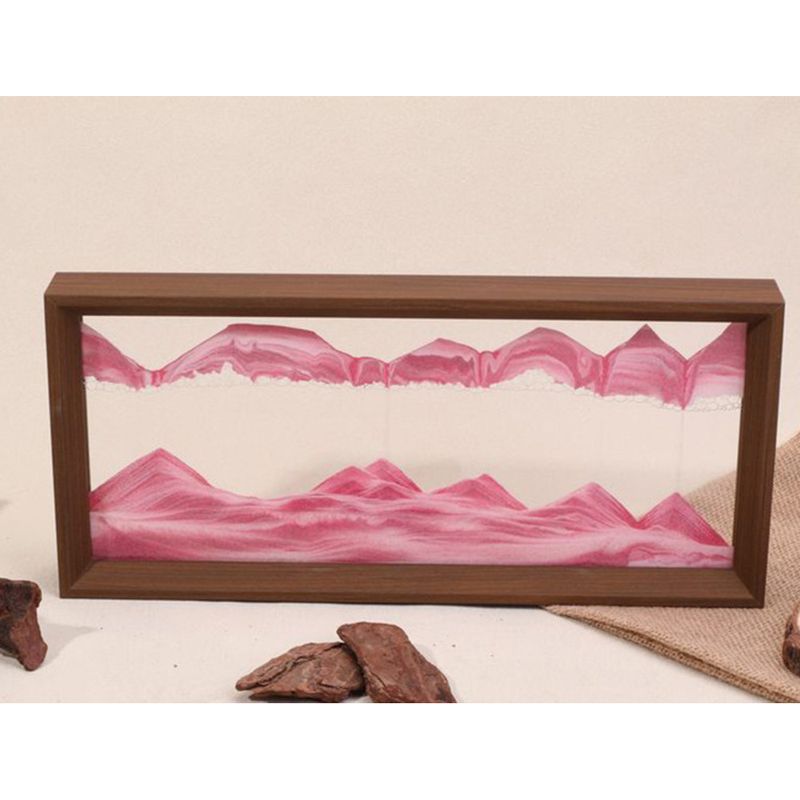 Creative Photo Frame Liquid Sand Painting TV Cabinet Office Desk Home Decor Graduation Season Souvenir Light Luxury Gift_voghion.com