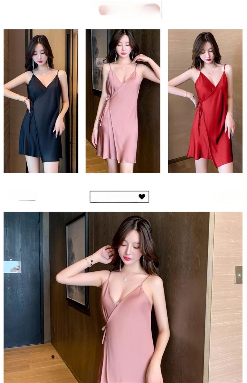 High-End Plus-Size Chic: Ultra-Thin Strappy Dress, A Stylish And Elegant Summer Essential_voghion.com