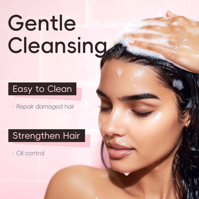 LAIKOU Sakura Shampoo 400ml Grote Fles Reinigt, Verzacht, Houdt Langdurig en Laat Geur Achter_voghion.com