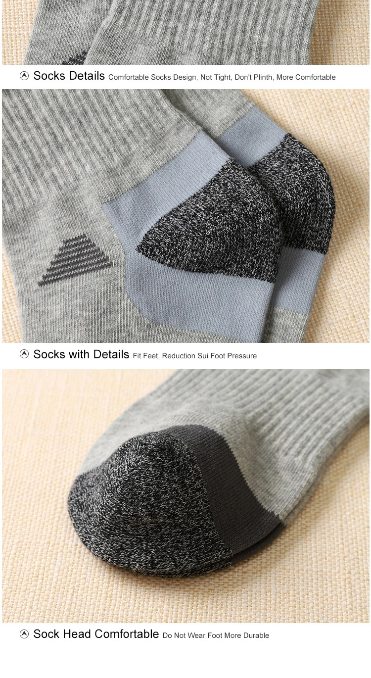 Men's Outdoor Mountaineering Professional Running Sweat-absorbing And Odor Proof Cotton Zhuji Socks_voghion.com