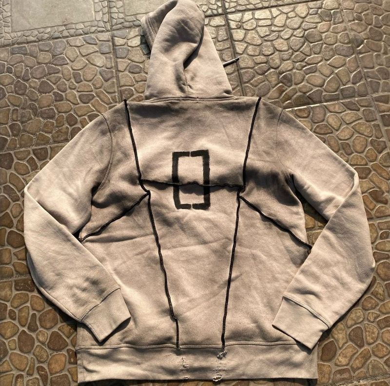 Felpa con cappuccio Y2K pesante retrò scura da uomo per autunno e inverno, moda di strada, maglione pullover unisex_voghion.com