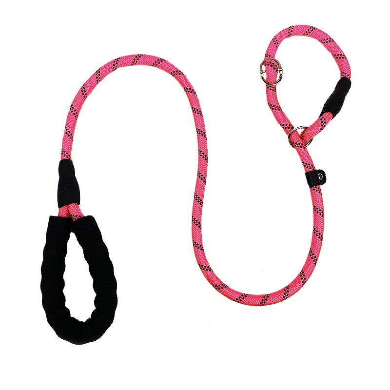P Pet Leash Golden Retriever Labrador Explosion-Proof Traction Belt Chain Rope Large Dog_voghion.com