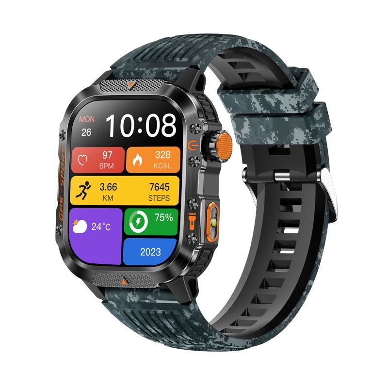 New GPS Smart Beidou Satellite Positioning Sports Waterproof Heart Rate Monitor Huaqiangbei Watch For Men_voghion.com
