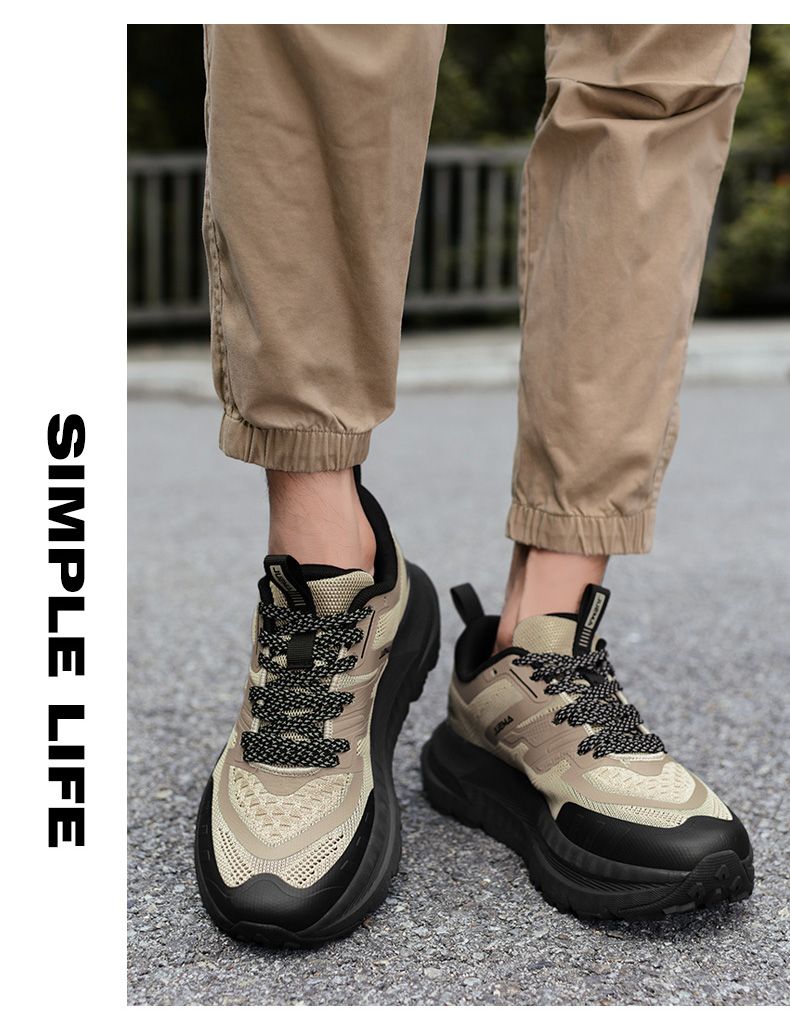 Herren Wanderschuhe Wildleder Leder Outdoor Schuhe Verschleißfeste Männer Trekking Wandern Jagd Taktische Turnschuhe_voghion.com