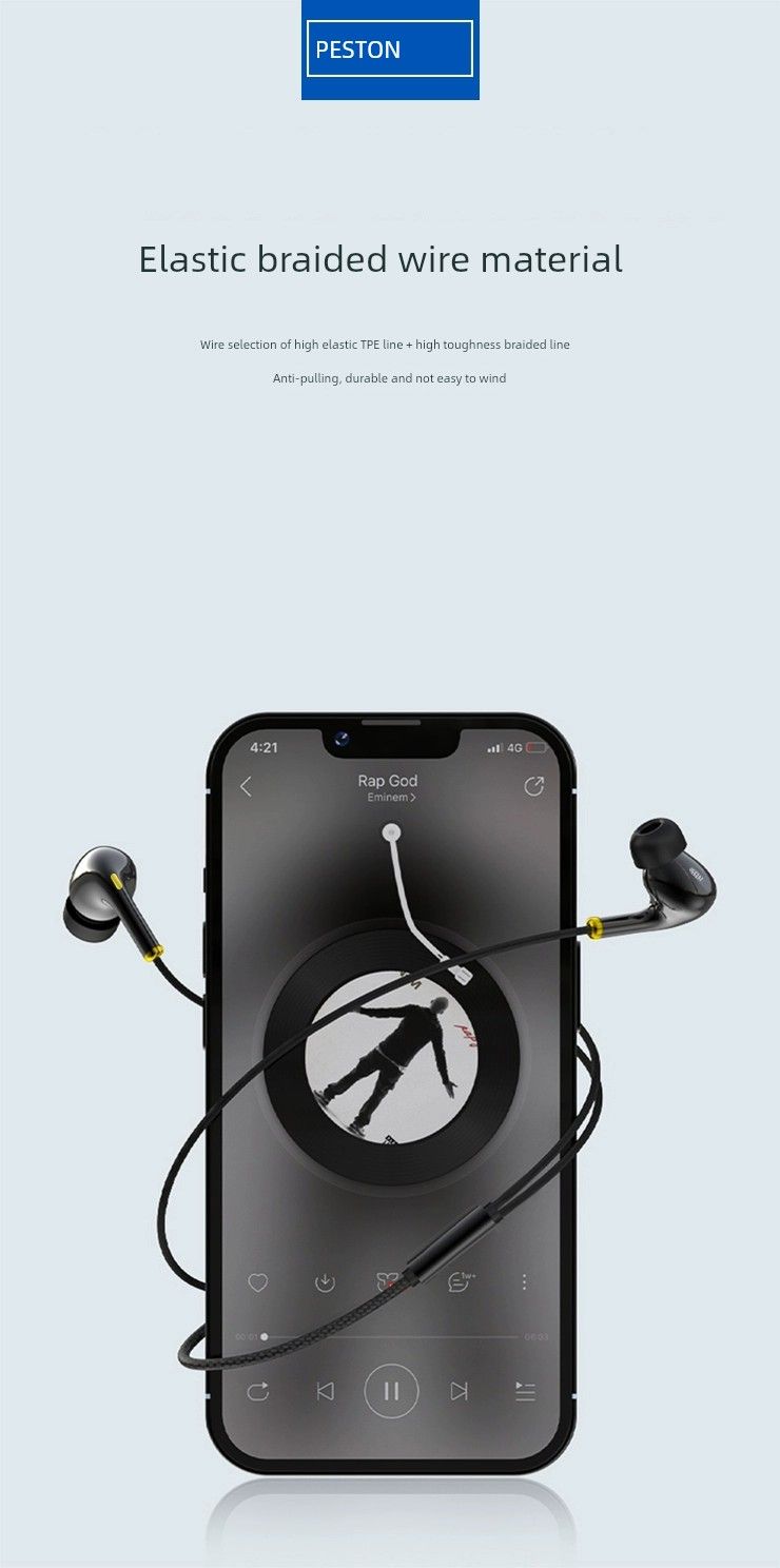 Baitong Android Tuning Intelligent Wire Control Wholesale Earphone Earplug_voghion.com