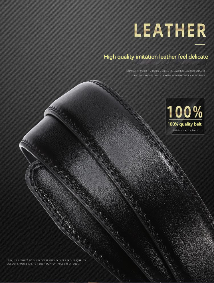 Cintura vintage da uomo, cintura con fibbia ad ardiglione in lega alla moda e casual, design classico per lavoro, affari e tempo libero_voghion.com