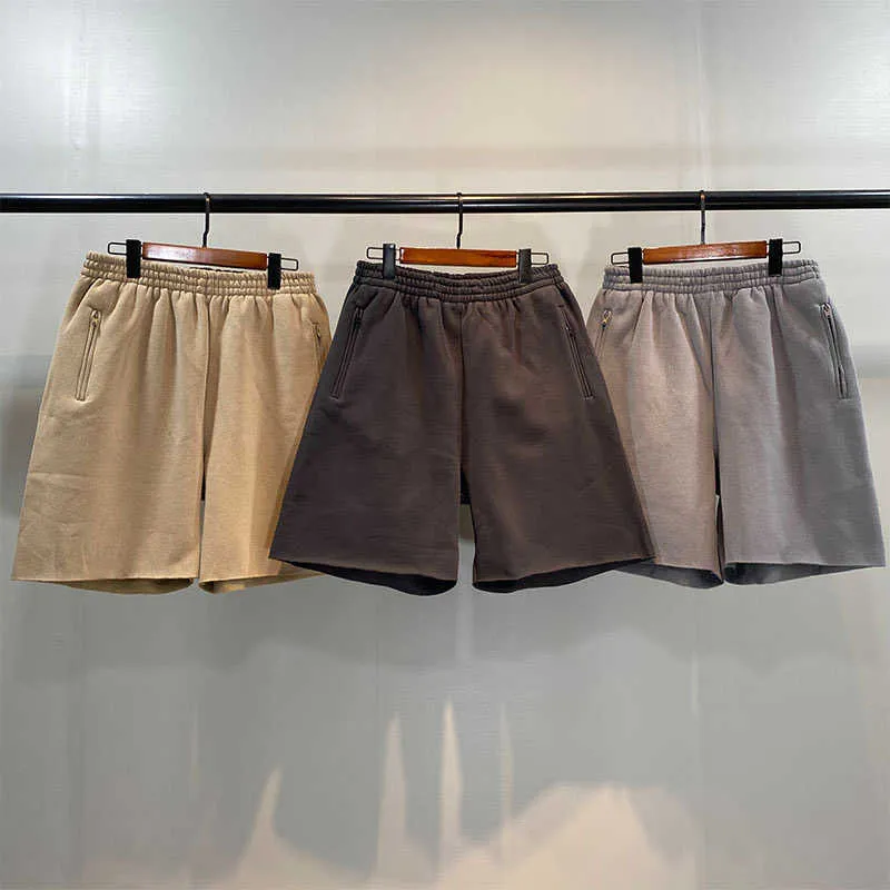 Hommes Hommes Femmes 1 Poches zippées de haute qualité Casual Solid Ye Breeches Saison 6 Shorts T221129_voghion.com