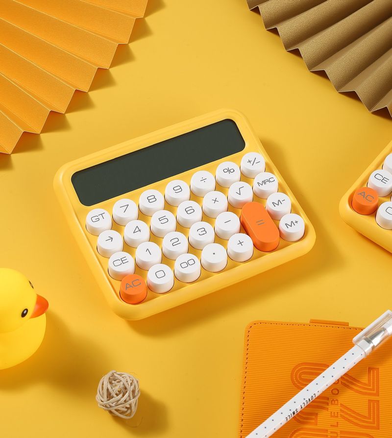 Zuneng Taschenrechner JN-800 Stumm 12 Kommerzieller Bürobedarf Computer Student Niedlich Kreativ_voghion.com