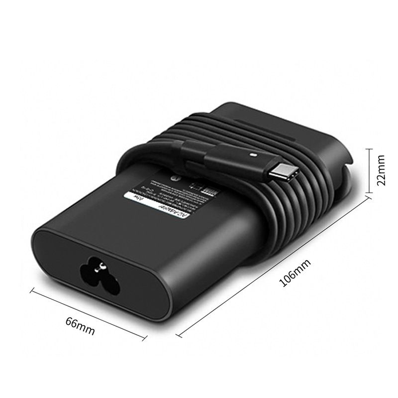 Cargador rápido USB-C de 65 W para portátiles Daier: adaptador de corriente de 20 V y 3,25 A con PD 3.0._voghion.com