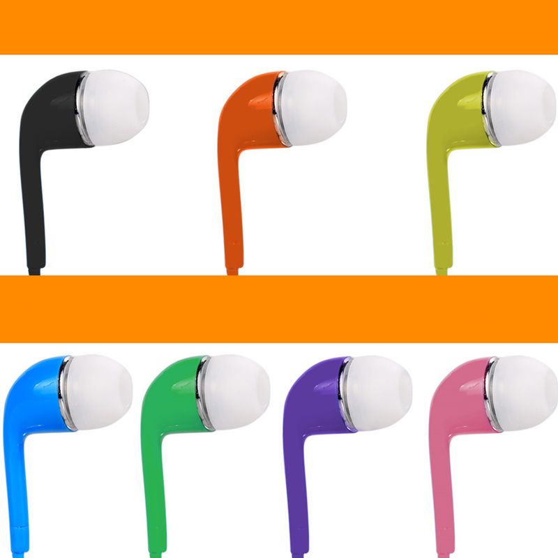 Auriculares para Festival de Música de 3,5 MM adecuados para Android S4, ajustables en el oído con micrófono, auriculares con control remoto dedicado para móviles_voghion.com