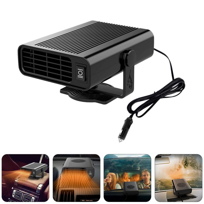 Riscaldatore per auto Riscaldamento e ventola Coog Deer Auto Snow Dispositivo USB per veicoli per ABS Scaldino durevole_voghion.com