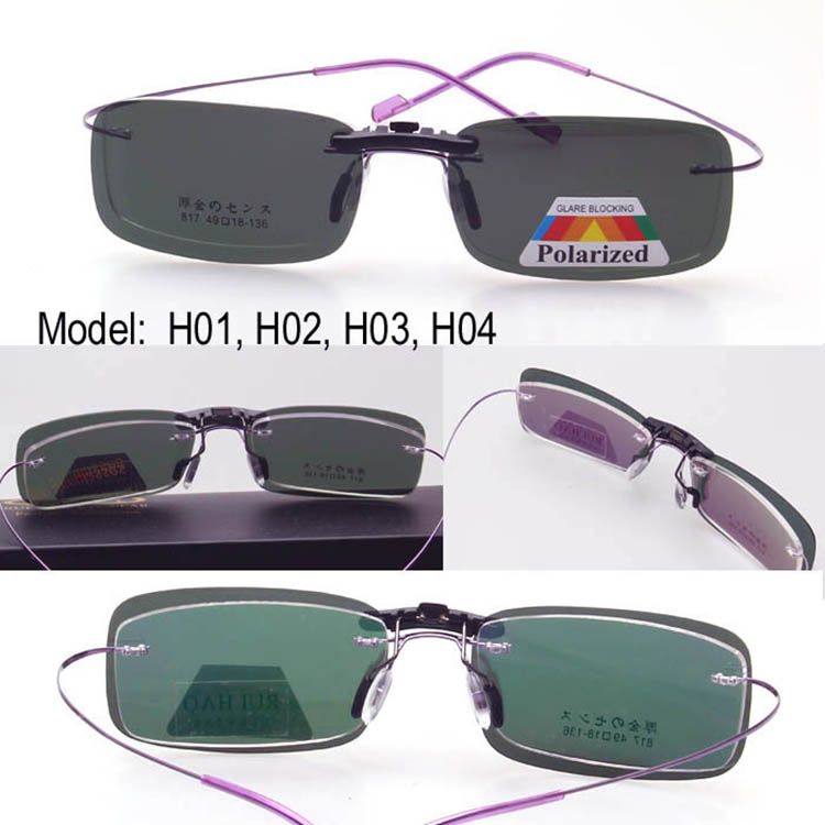 Neuheiten UV400 Polarisierte Clip-on-Sonnenbrille für Herren und Unisex, tiefgrüne Gläser, Aviate Drive Sonnenbrille für Damen_voghion.com