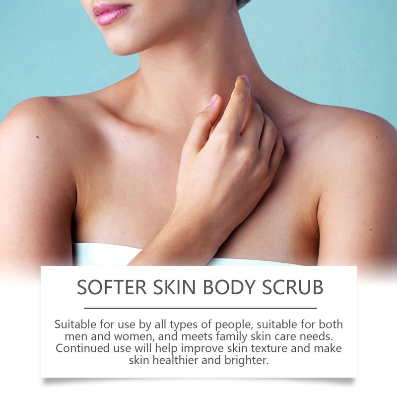 Hoygi Body Scrub Gentle Exfoliating Cleanser Moisturizing Shiny Smooth Body Scrub_voghion.com