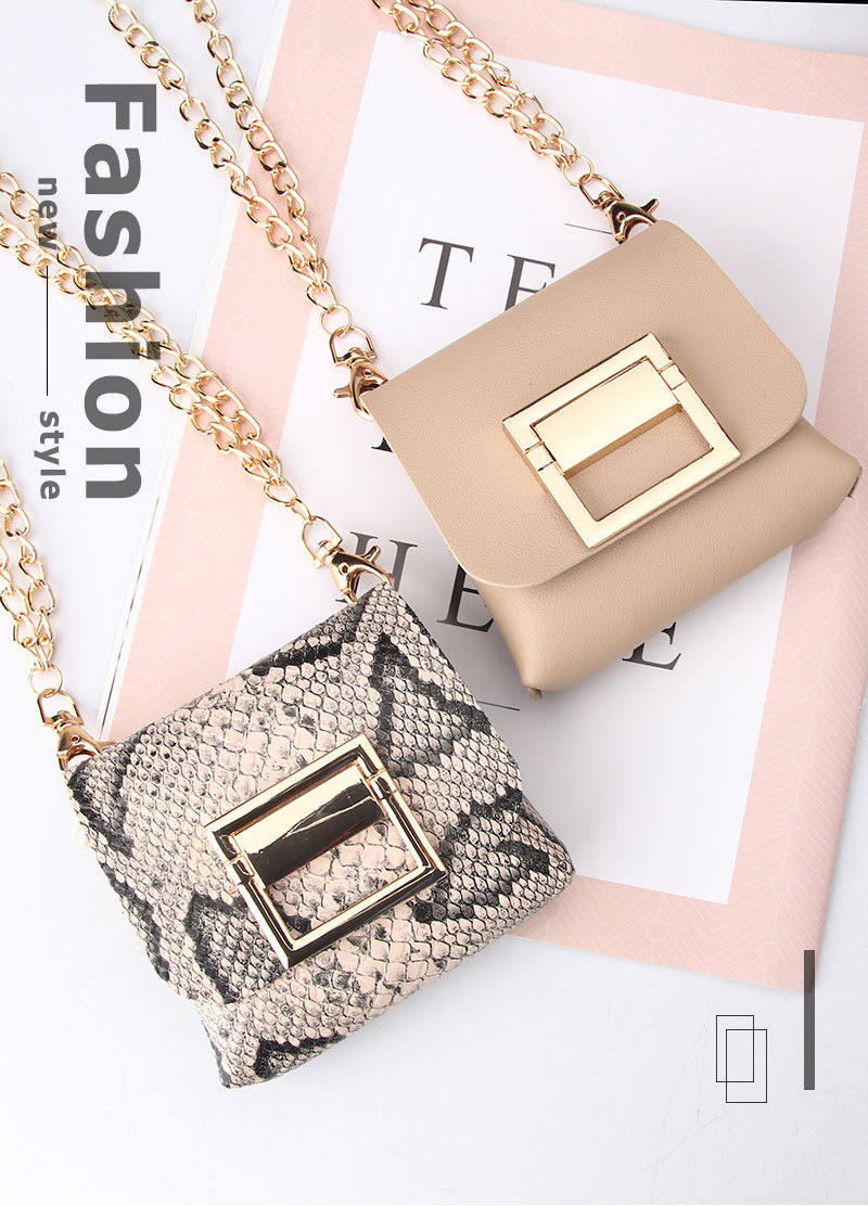 Damengürtel im koreanischen Stil, lässig und modisch, Mini-Hüfttasche, Kette, kleine Tasche, ins Modetrend, vielseitige Gürtel-Hüfttasche_voghion.com