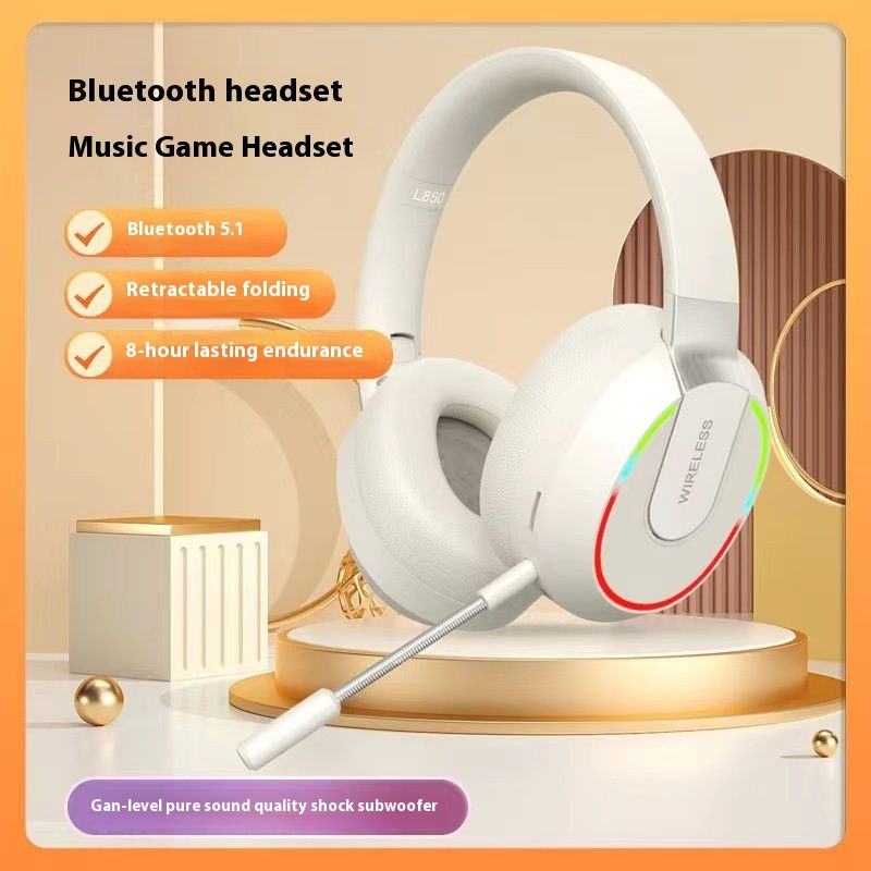 Nieuwe Bluetooth-hoofdtelefoons, subwoofer, draadloze esports, gaming-oortelefoons, universeel_voghion.com