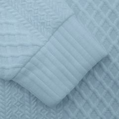 "Maglione da uomo in jacquard 3D – Collo alto con mezza zip (leggero, design strutturato)"_voghion.com