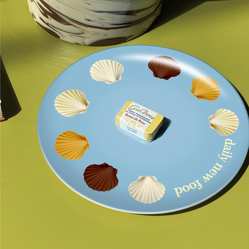 Nordic High-End Bambusfaser Home Dessert Flache Schmuck Umweltfreundliche Camping Teller_voghion.com