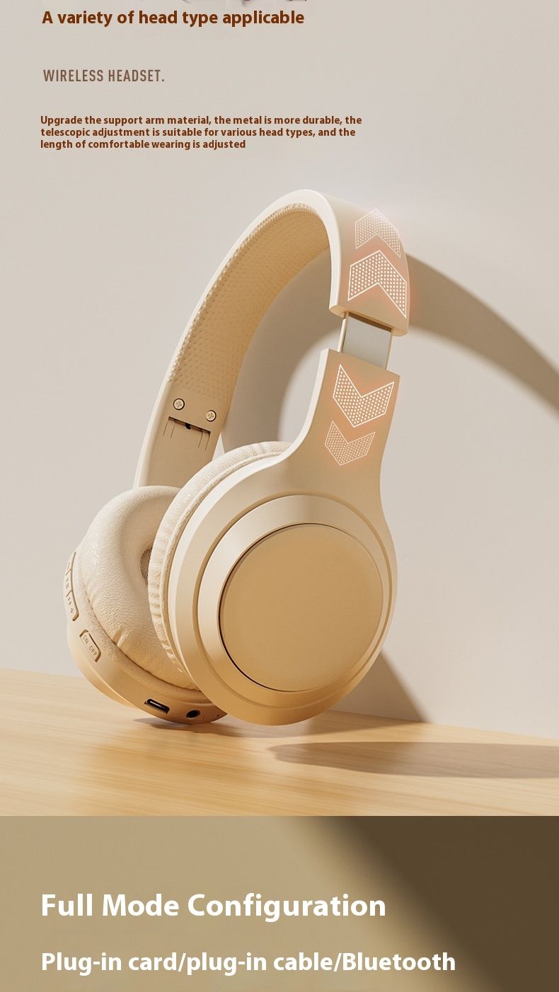 Headset Bluetooth hohe Schönheit, super lange Ausdauer, Rauschunterdrückung Huaqiangbei faltbares Plug-in-Headset universell_voghion.com