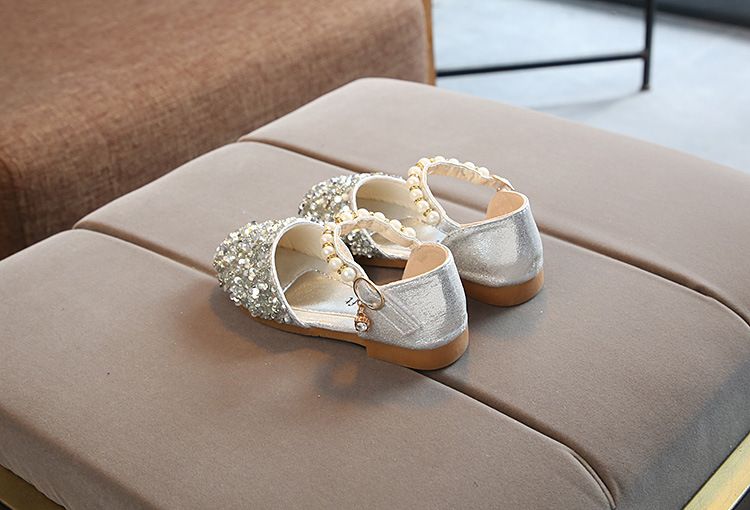 Mutter & Kinder 2025 Frühling Sommer Schuhe Für Mädchen Baby Prinzessin Schuhe kinder Casual Schuhe Pailletten Schuhe Perle Tanz Schuhe_voghion.com