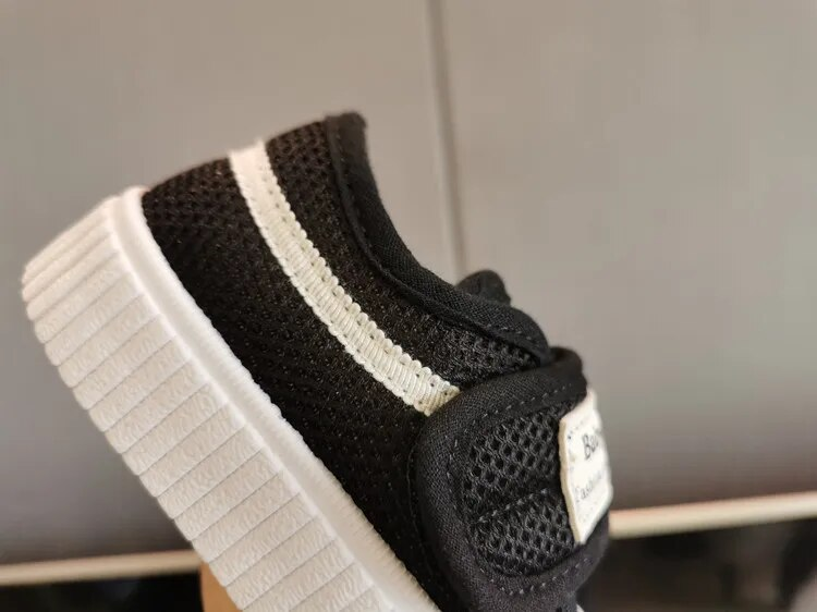 2024 Frühling Sommer Neue Kinder Fahion Dicke Sohle Canva Kid Atmungsaktive Caual Sneaker Kleinkind Mädchen Jungen Chic_voghion.com