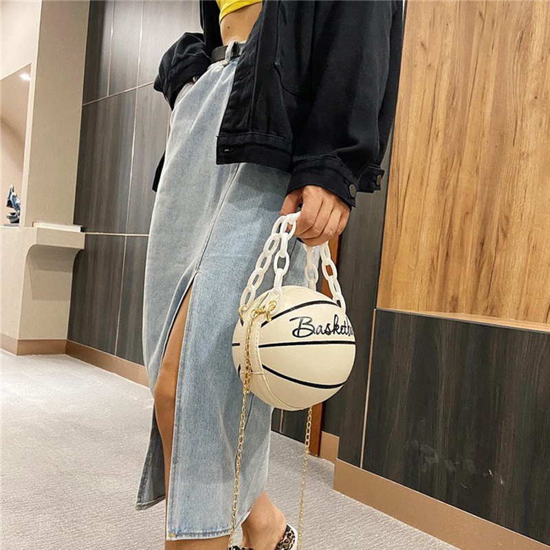 Borsa da donna Borse a tracolla da calcio da basket 2022 Nuove borse a sfera per adolescenti Borse a tracolla da donna Messenger Crossbody_voghion.com