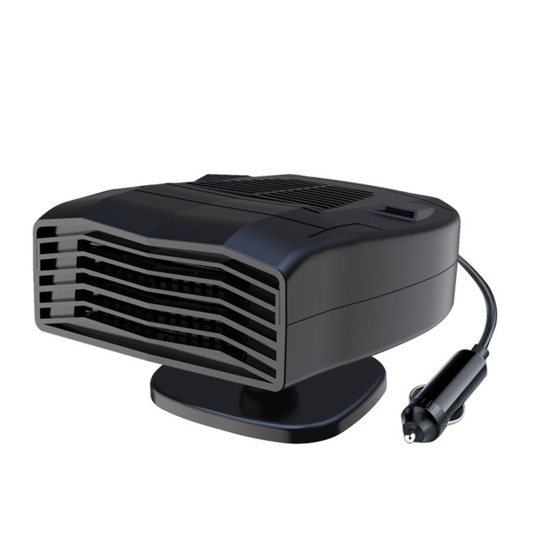 Car Heater 2-in-1 Electric Fan Coog Heating hine Multipurpose Demister Defroster for Household Automobile_voghion.com