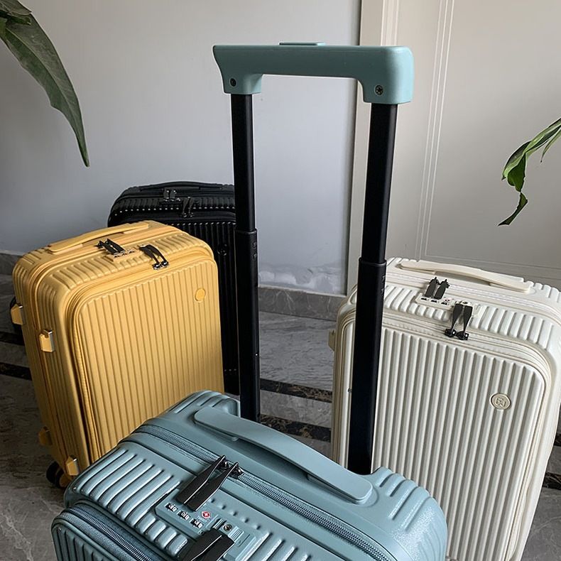 Valigia con apertura frontale da 20 pollici per donna, espandibile, da viaggio ..._voghion.com