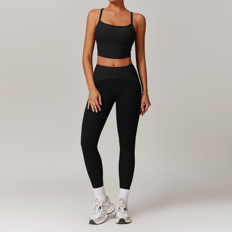 LazyZoom No Returns Or Exchanges Long Sleeve Yoga Set Slimming High Waist Sports For Women Outdoor Running Fitness Wear 8889_voghion.com