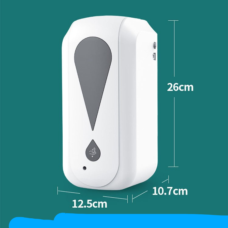 Automatischer berührungsloser Händedesinfektionsmittelspender, Wandmontage/USB-aufladbar für Zuhause, Büro, Restaurant, 500 ml Fassungsvermögen, Infrarotsensor, berührungslos_voghion.com