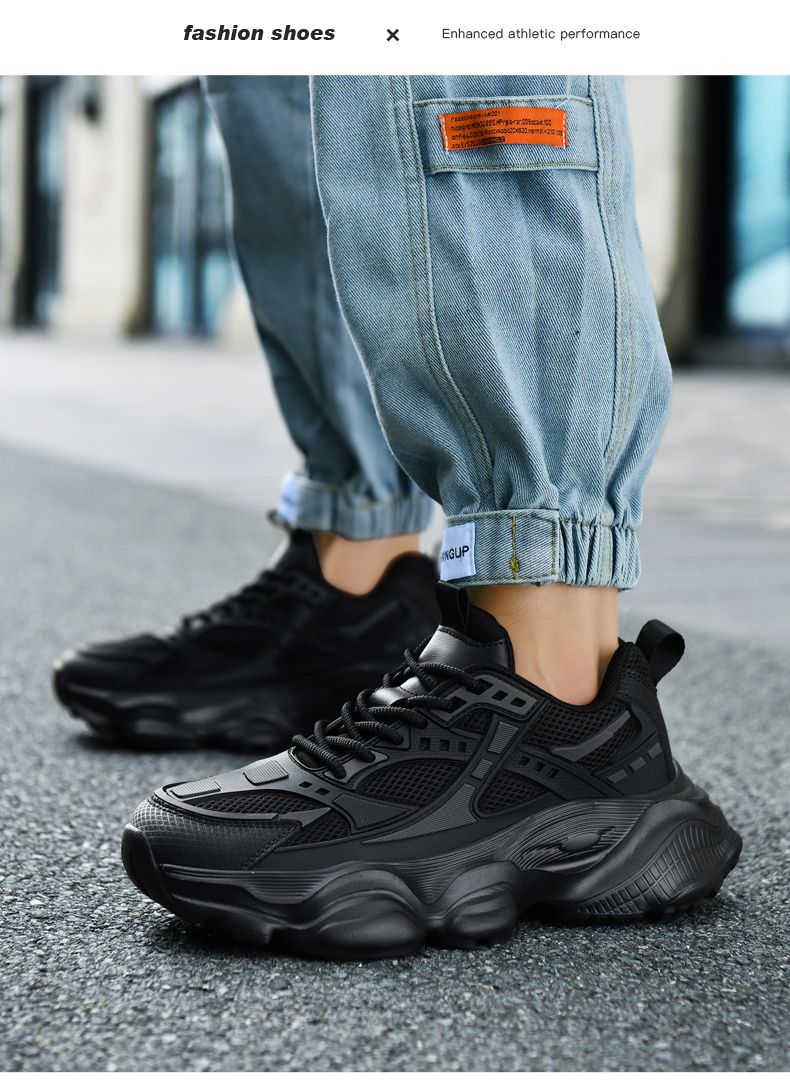 Herrenschuhe Coole Plattform Laufschuhe Herrenmode Gute Größe 48 Straße Sportliche Wanderschuhe Für Männer Hohe Qualität_voghion.com
