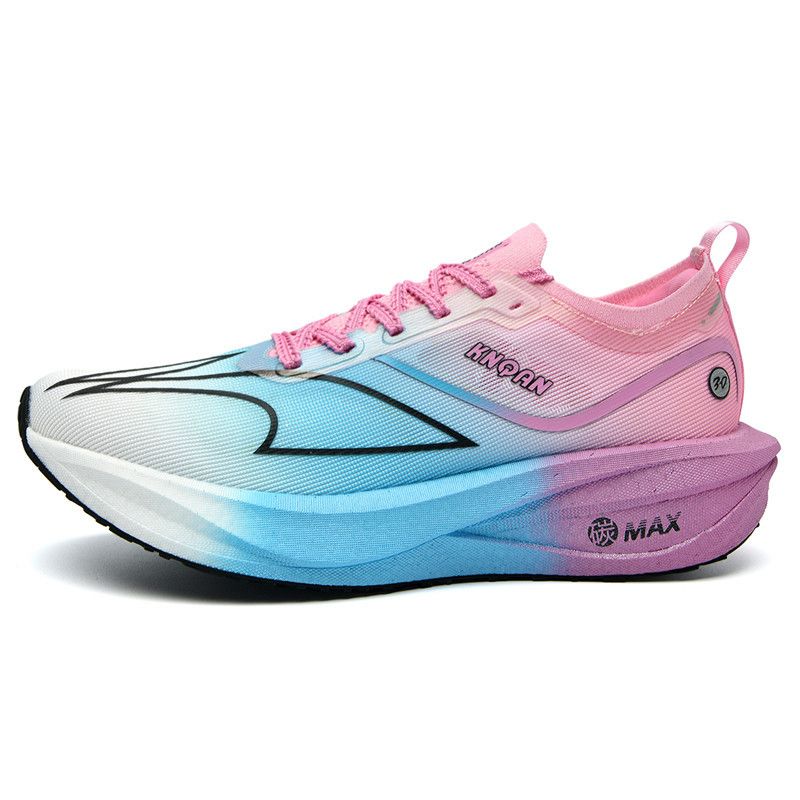 25ss Shoes Feidian PU Men's 6MAX Really Popular + Carbon Plate FD6MAX Mesh Breathable Blue And Pink Color Block +_voghion.com