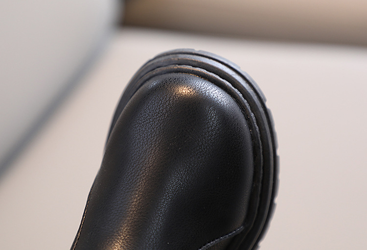 Barnskor Modestövlar för pojkar, flickor med mjuk sula, enkelstövelspänne_voghion.com