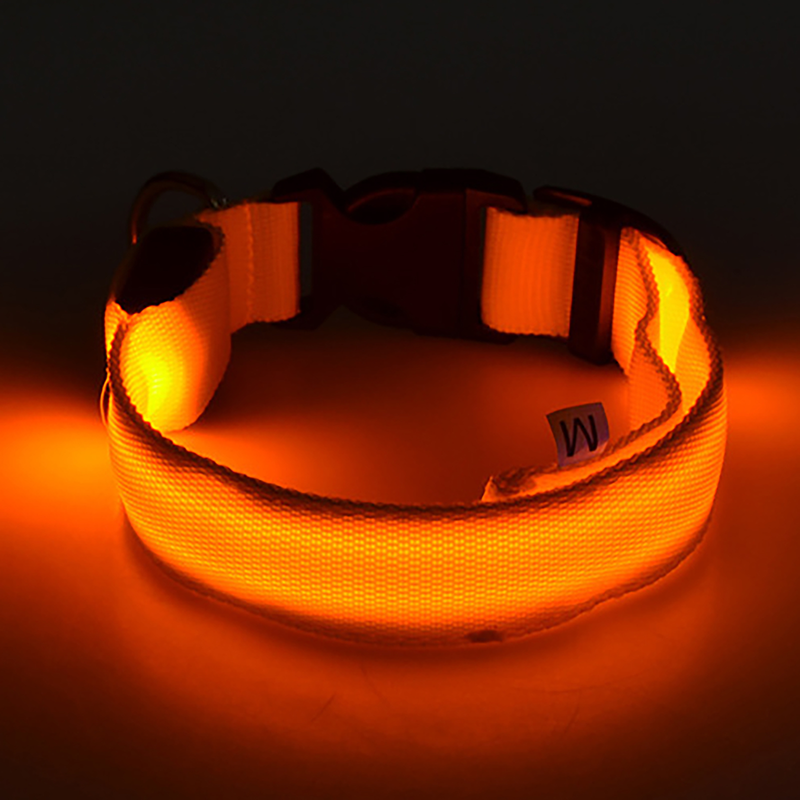 Light Up The Night With A LED Dog & Cat Collar - Perfect For Outdoor Walks!_voghion.com