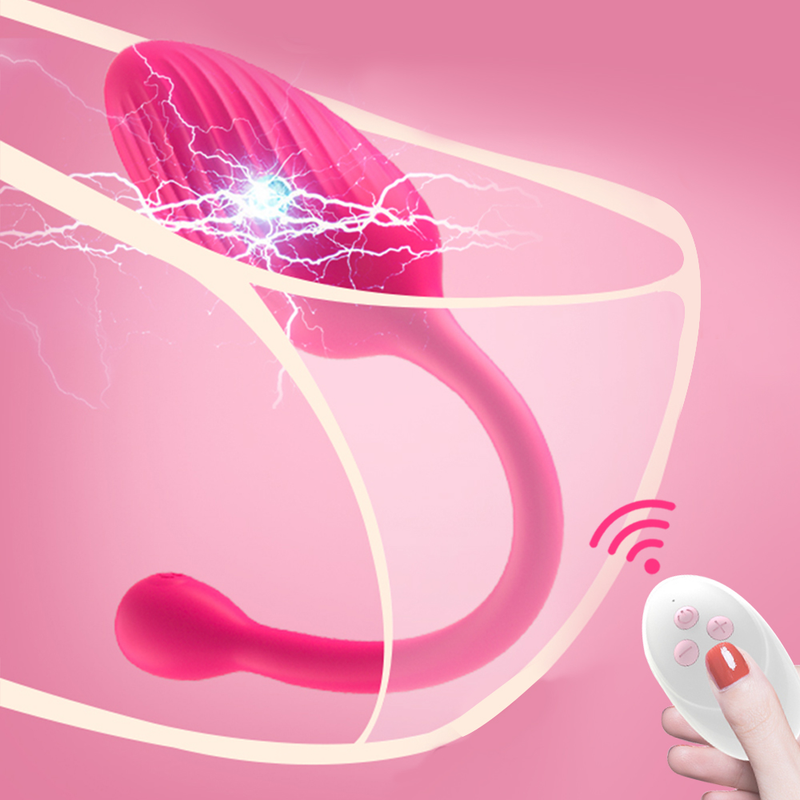 Vibrateurs à choc électrique exercice. L Kegel Ball oeuf vibrant masseur de point G stimulateur de Clitoris jouets sexuels pour_voghion.com