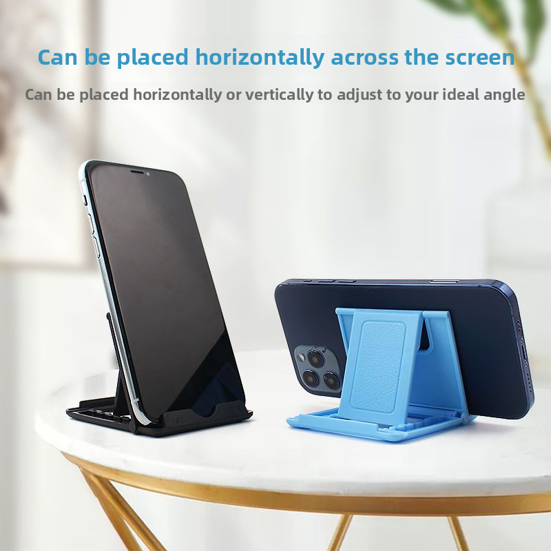 Support de téléphone pliable et portable, multifonction, réglable, pour diffusion en direct, visionnage intensif, iPad et tablette_voghion.com
