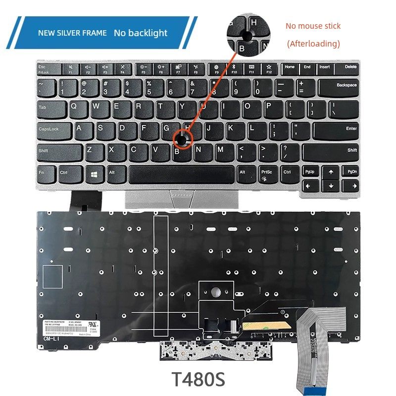Applicable To Lenovo ThinkPad T14 P14s Gen1 Gen2 Notebook Keyboard_voghion.com